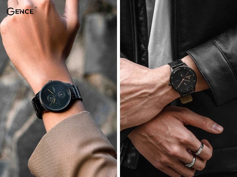 Đồng hồ da caviar