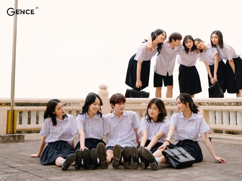 Dress code trường học đơn giản và dễ mặc