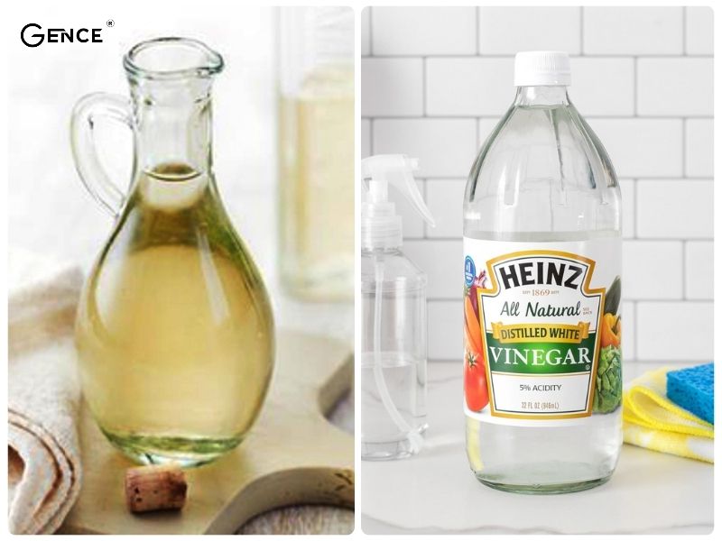 Dùng giấm để khử mùi thắt lưng da