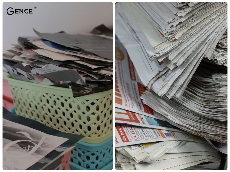 Dùng giấy báo để khử mùi thắt lưng da