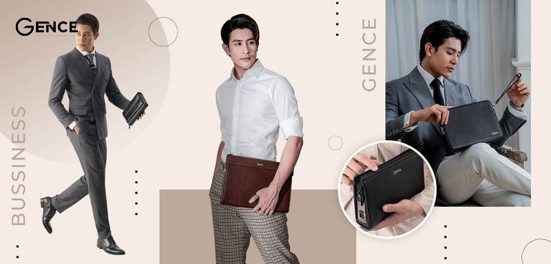 Gence đa dạng danh mục sản phẩm, làm từ chất liệu da thật