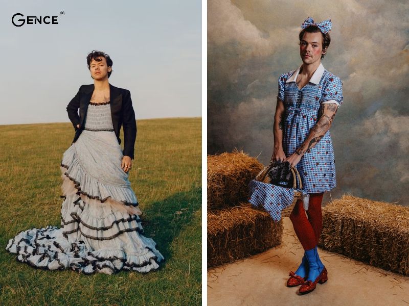 Phong cách Genderfluid được nhiều người nổi tiếng áp dụng