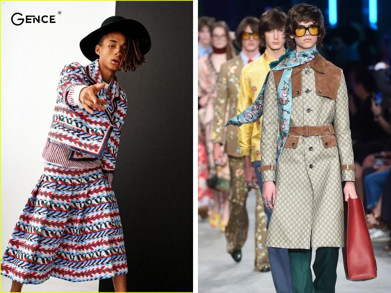 Tham khảo cách phối theo phong cách Genderfluid quốc tế