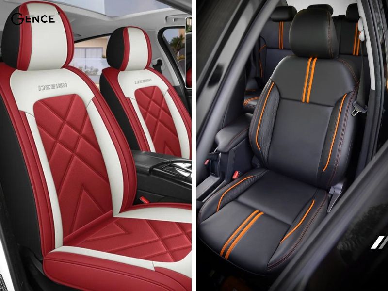 Ghế ngồi ô tô được bọc bằng da PU