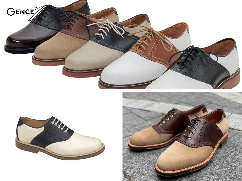 Giày Oxford Saddle mang thiết kế độc lạ