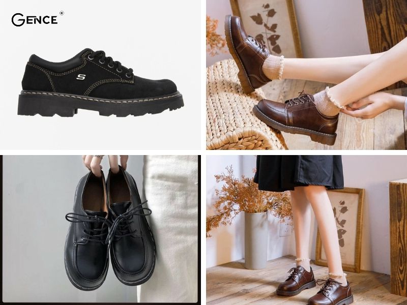 Giày Oxford Sketchers Party Mate chống trượt tốt