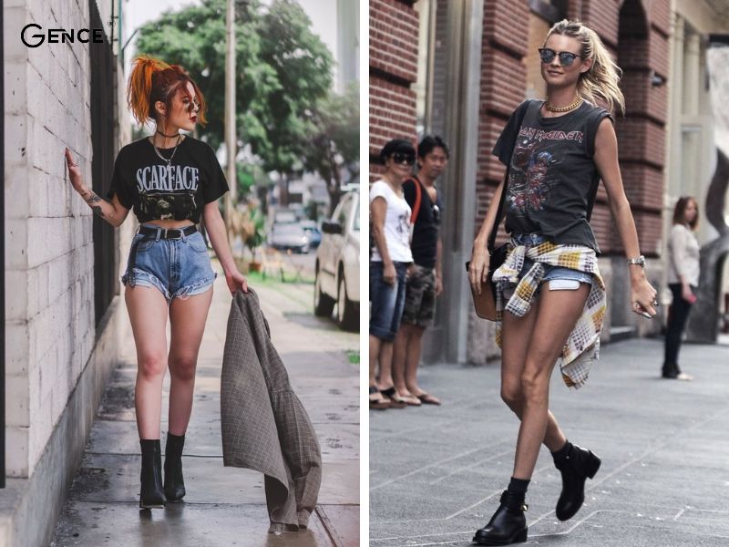 Sử dụng phụ kiện tạo điểm nhấn cho Grunge style