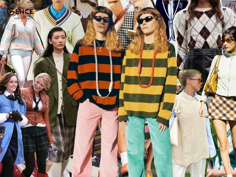 Các bộ trang phục đậm chất Preppy