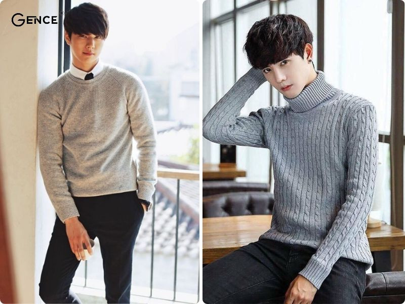 Lựa chọn chất liệu áo len nam tùy theo sở thích và phong cách cá nhân