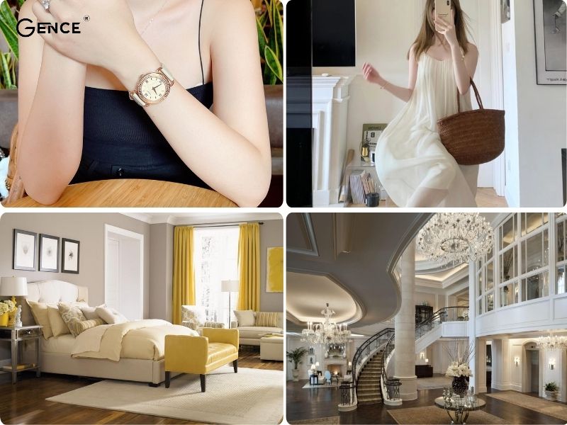 Màu Ivory ứng dụng nhiều trong cuộc sống