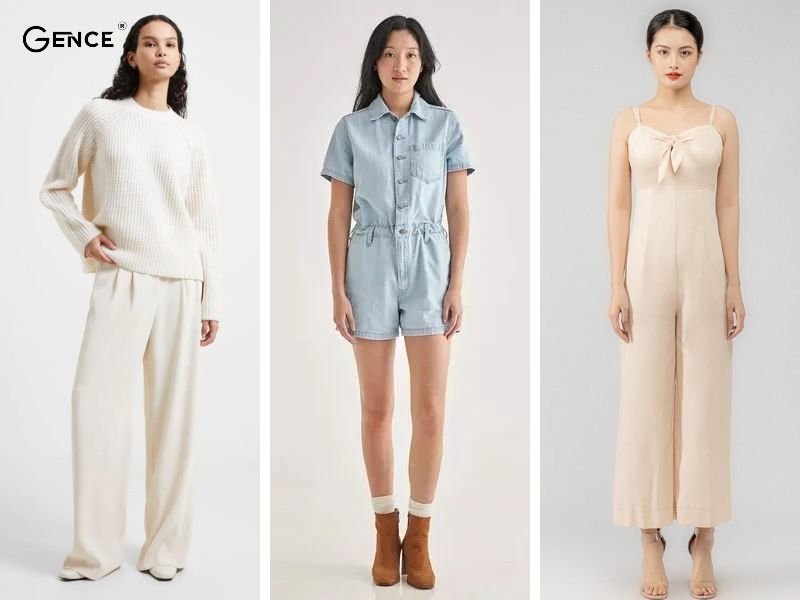 Phân biệt sự khác nhau giữa Jumper, Romper và Jumpsuit