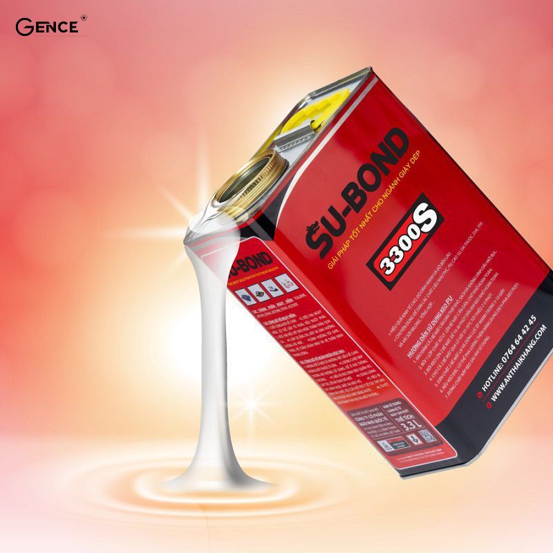 Keo dán giày SU-BOND 3300S hay còn gọi là keo trắng