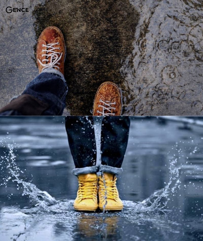 Loại da nhạy cảm với nước và độ ẩm