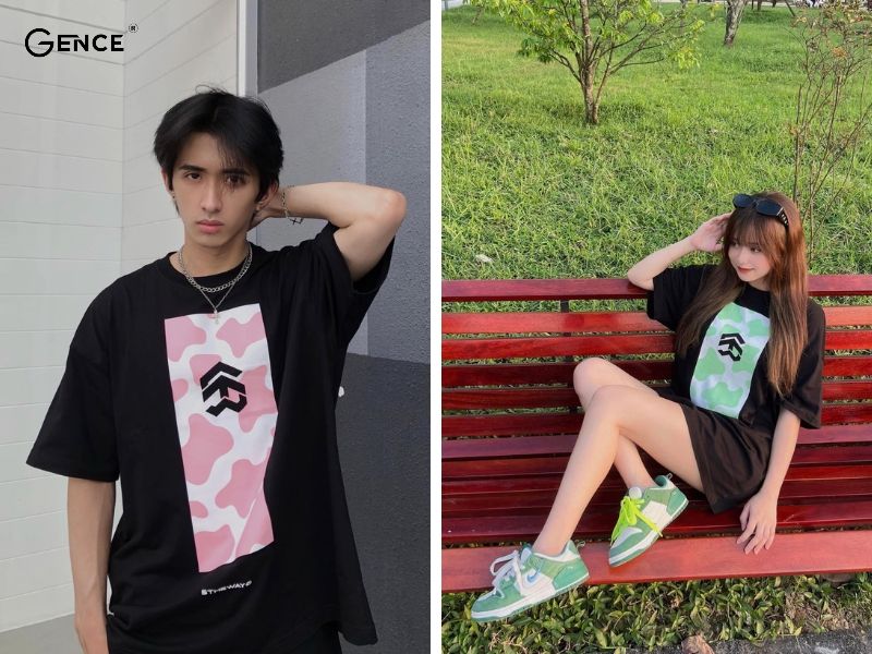 5theway nổi bật với style cá tính và phá cách