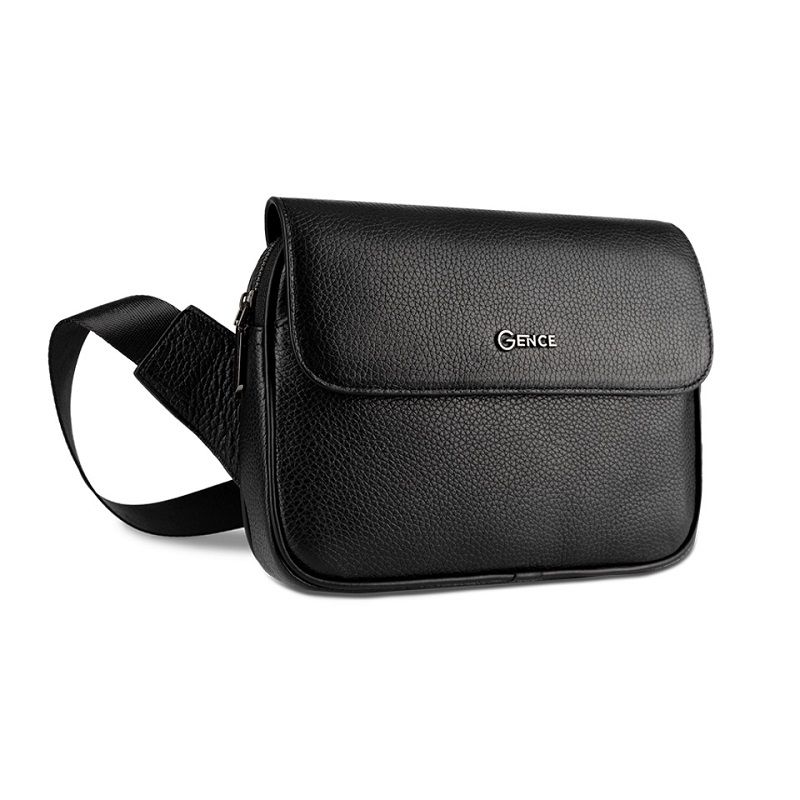 Logo Gence sáng bóng là tâm điểm chú ý của túi đeo chéo TZ02 
