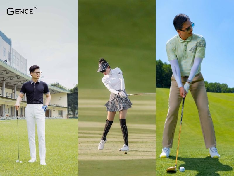 Lựa chọn size quần áo golf phù hợp với từng vóc dáng