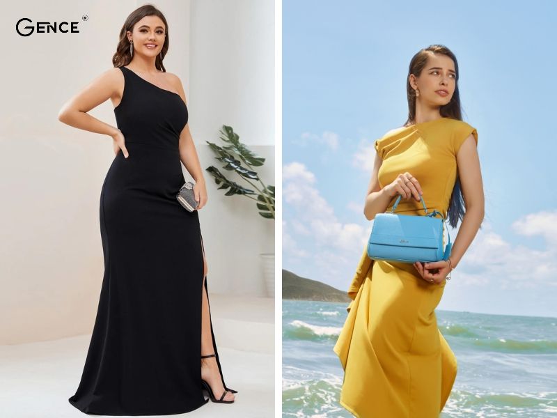 Lưu ý khi chọn váy đầm dự tiệc cho người mập thấp