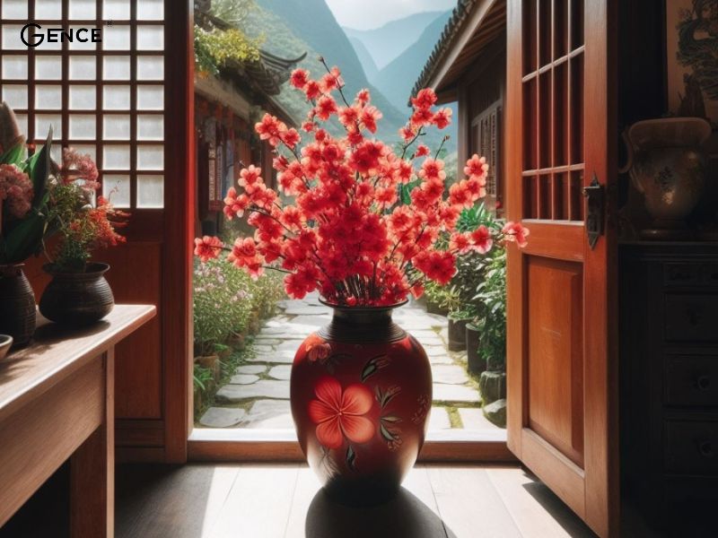 Màu đỏ đô trong phong thủy mang đến may mắn, giàu sang