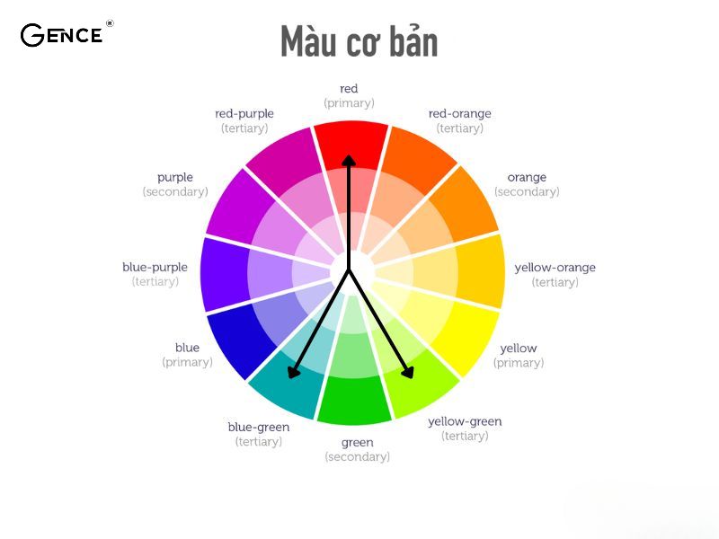 Phối màu bổ sung tạo sự độc đáo cho set đồ