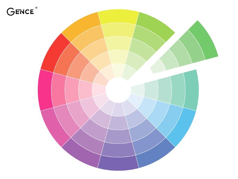 Màu đơn sắc là gì? Xem vòng tròn bảng màu