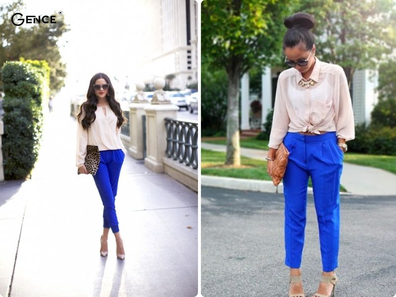 Sự kết hợp màu sắc cá tính, độc đáo cho cô nàng