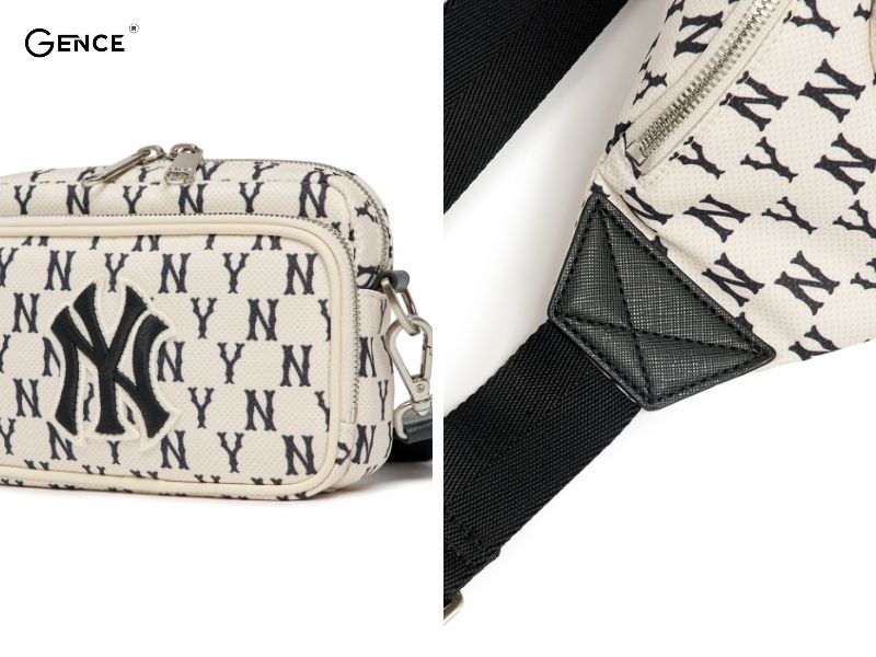Mẫu MLB NY MONOGRAM CRAYON HIPSACK NEW YORK YANKEES BEGIE