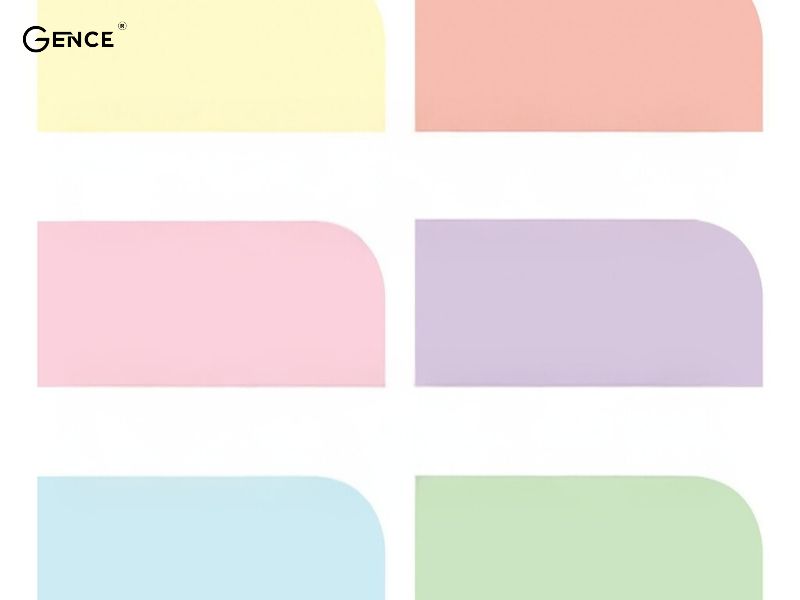 Màu pastel có tone nhẹ nhàng, mang cảm giác thoải mái