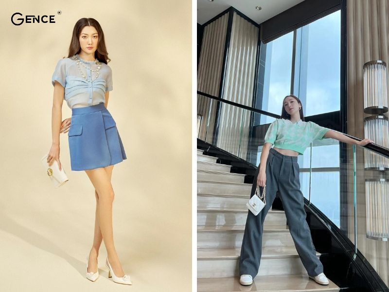 Phối màu pastel liền kề