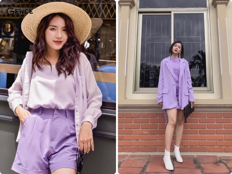 Trang phục ton-sur-ton đa dạng phong cách