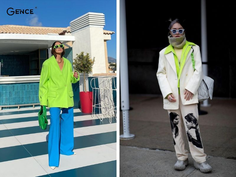 Nắm bắt kinh nghiệm phối đồ màu xanh cốm gây ấn tượng