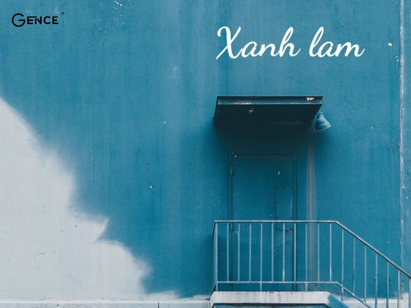 Màu xanh lam được dùng nhiều trong cuộc sống hàng ngày