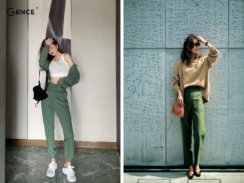 Nắm rõ các quy tắc phối màu xanh rêu trên bánh xe sắc màu