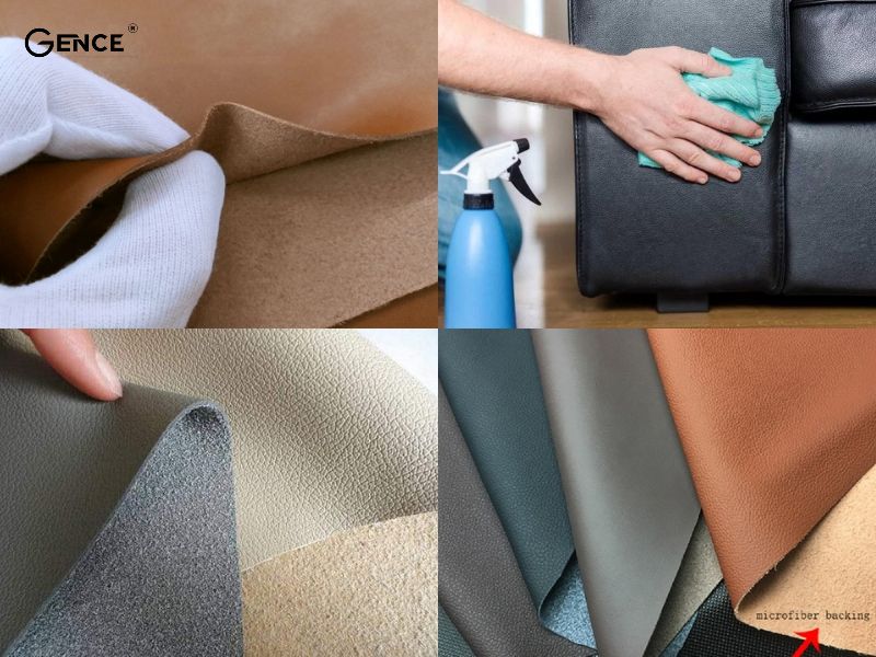 Microfiber không thấm nước nên dễ dàng vệ sinh, bảo quản