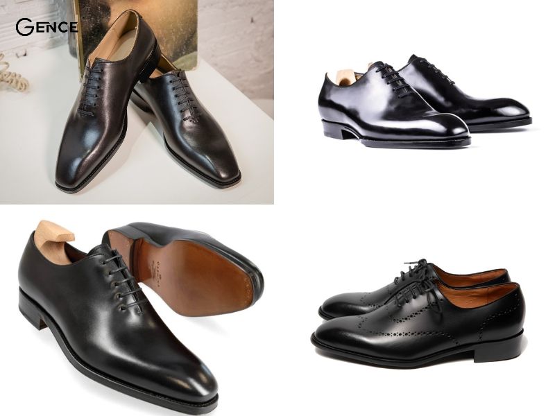 Oxford Wholecut trơn bóng có kiểu dáng vừa vặn