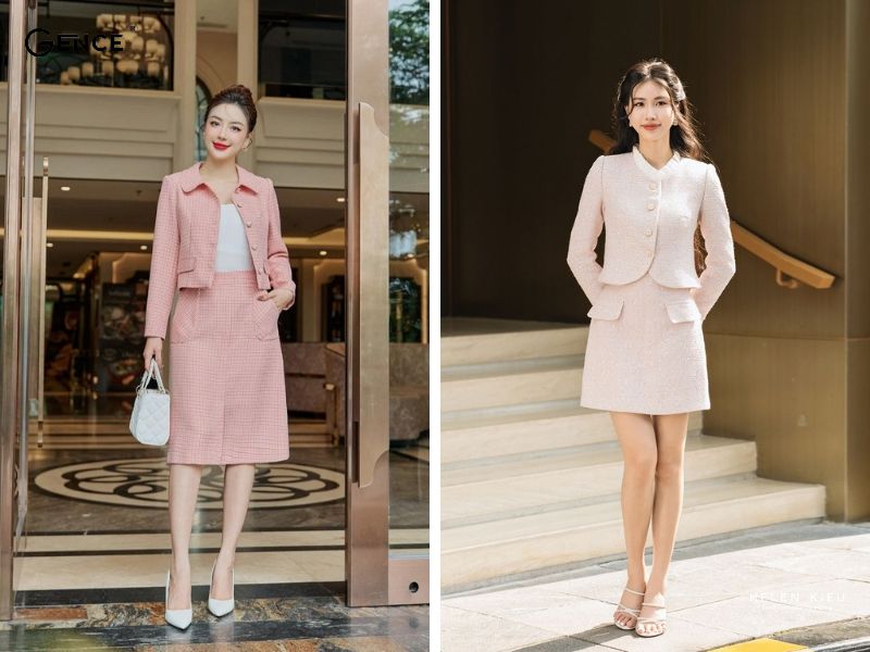 Lựa chọn set áo dạ tweed tiết kiệm thời gian