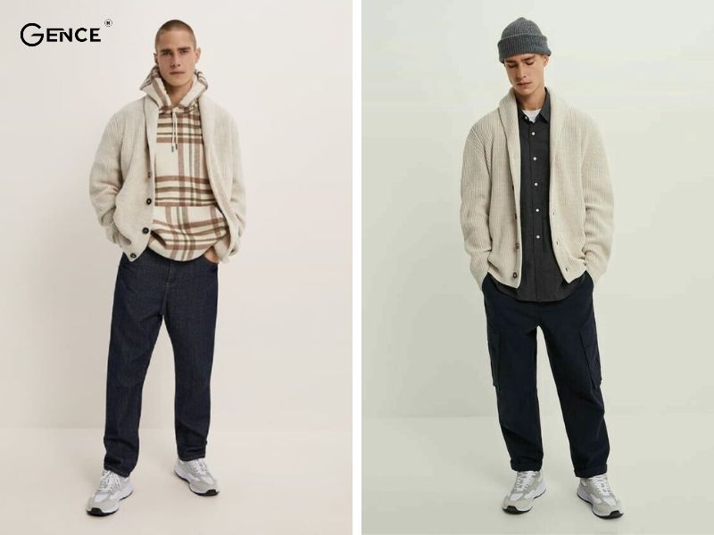 Phối cùng áo hoodie