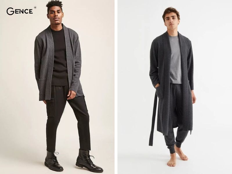 Phối cùng áo khoác dáng dài