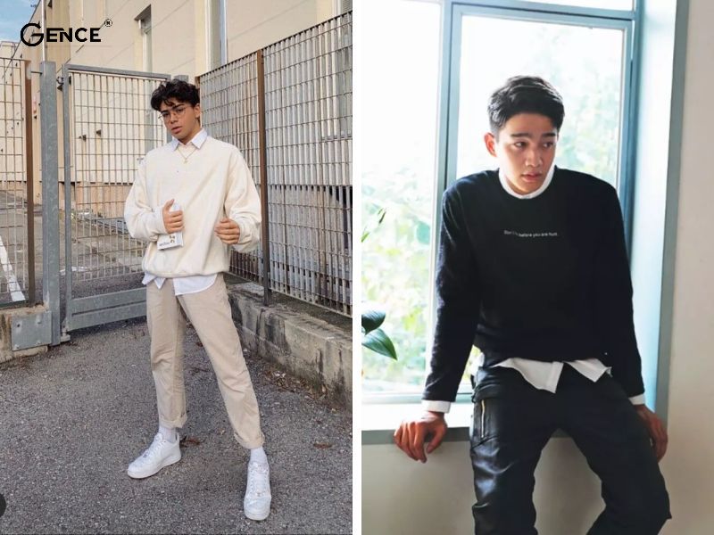 Phối cùng áo sơ mi