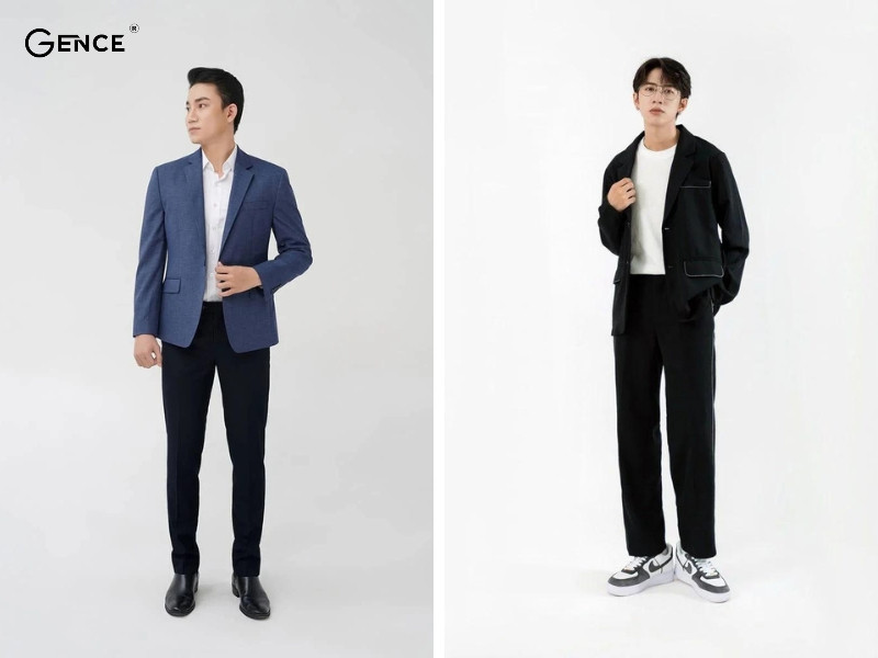 Nên mặc áo blazer nam có kích thước vừa vặn