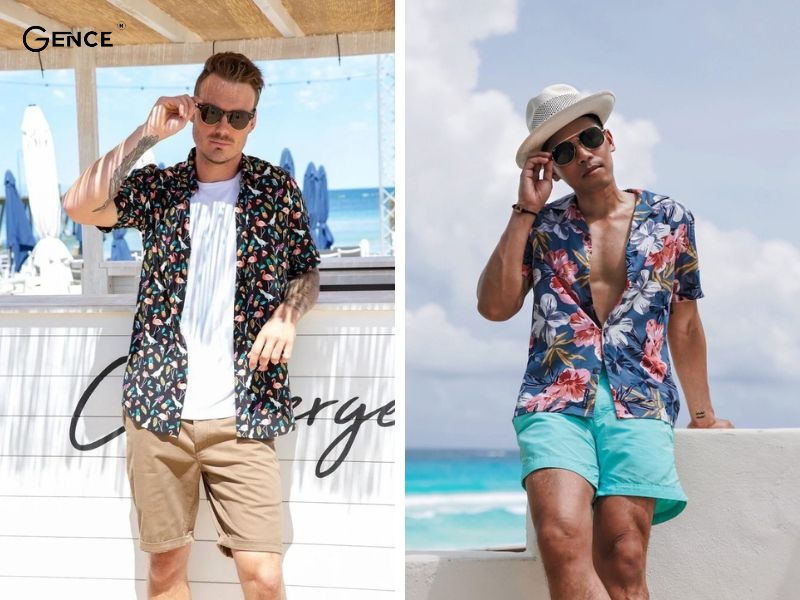 Phối đồ đi du lịch cho nam cần phải lưu ý lựa chọn màu sắc phù hợp