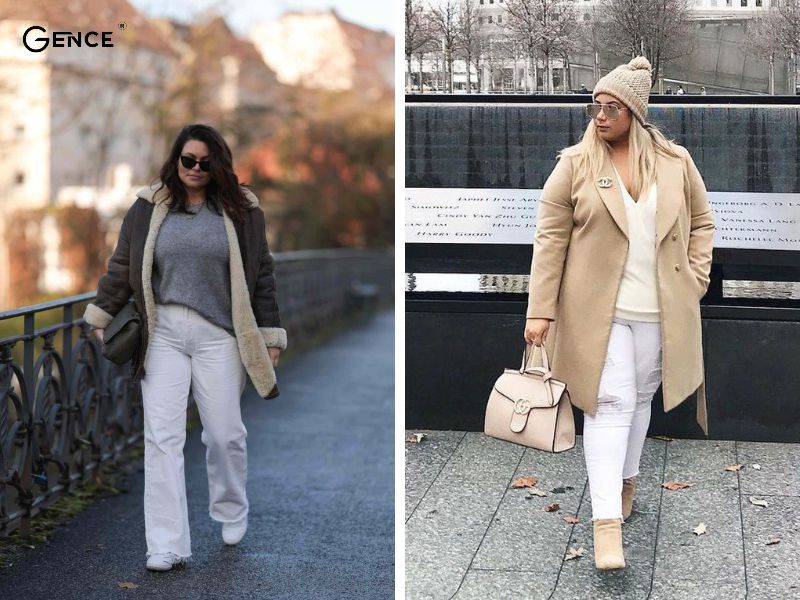 Lựa chọn outfit phù hợp với vóc dáng bạn nữ béo