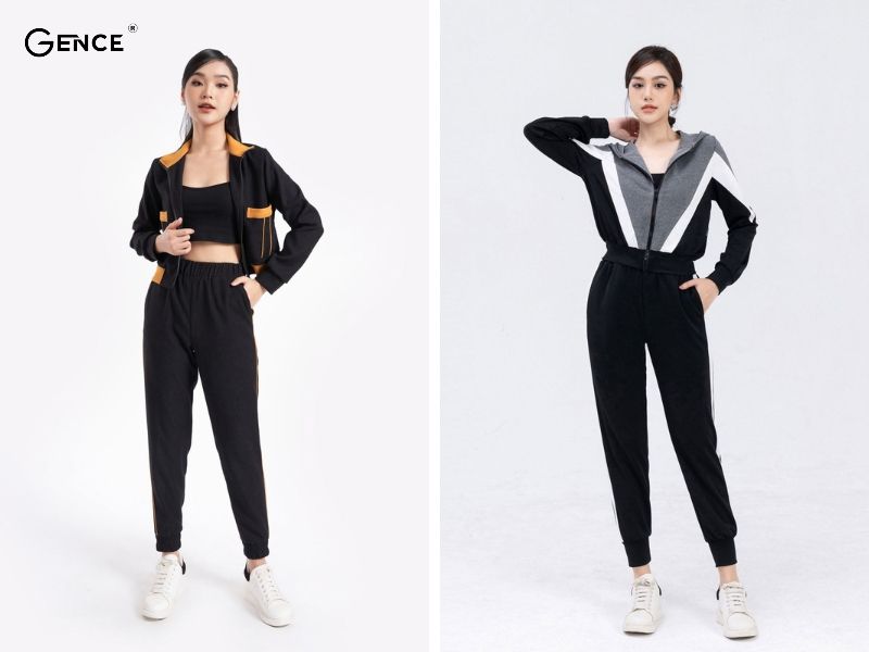 Cá tính và năng động với set đồ thể thao