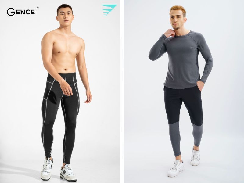 Quần bó cơ thể không gây vướng víu khi tập luyện