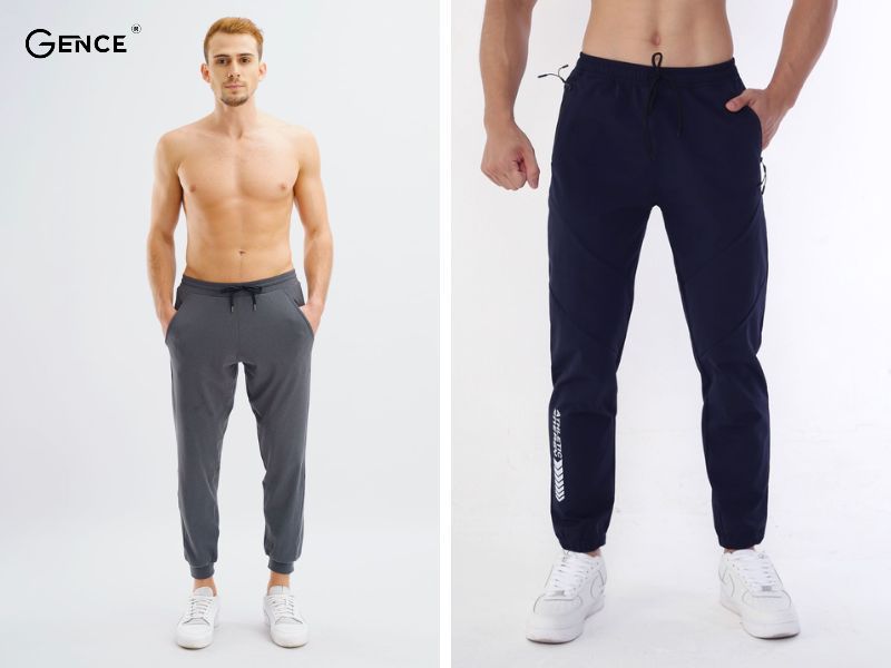 Quần jogger gọn gàng giúp di chuyển dễ dàng