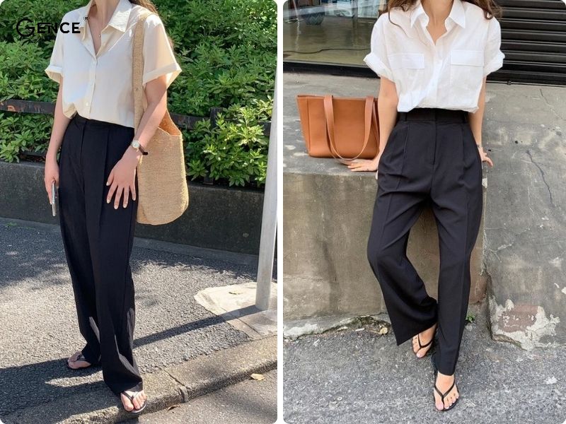 Phong cách thanh lịch cho cô nàng công sở ngày hè