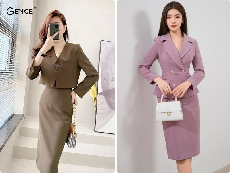 Thời trang đi làm công sở thanh lịch, chuyên nghiệp cùng áo vest nữ