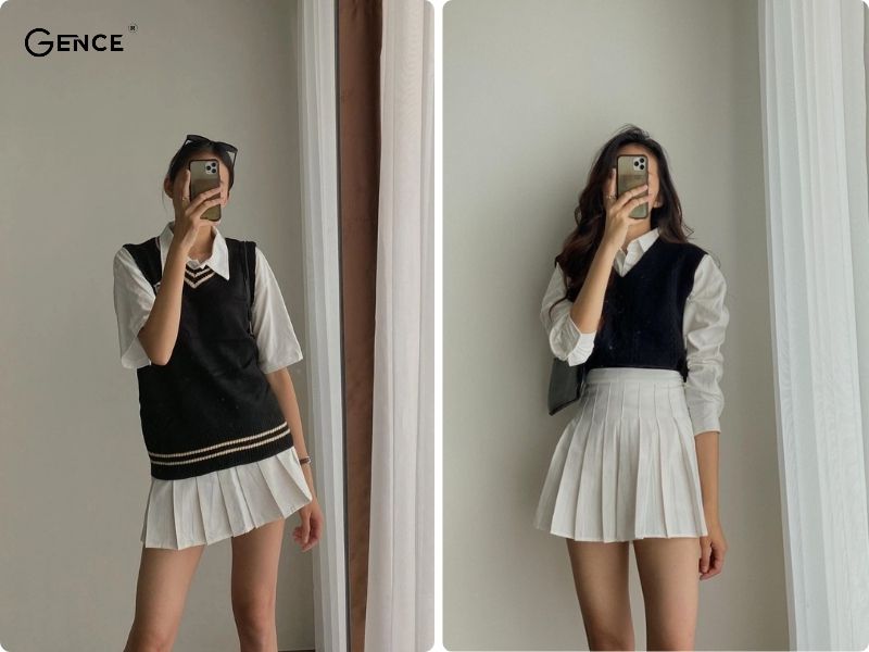 Trang phục phù hợp đi học dành cho nữ sinh