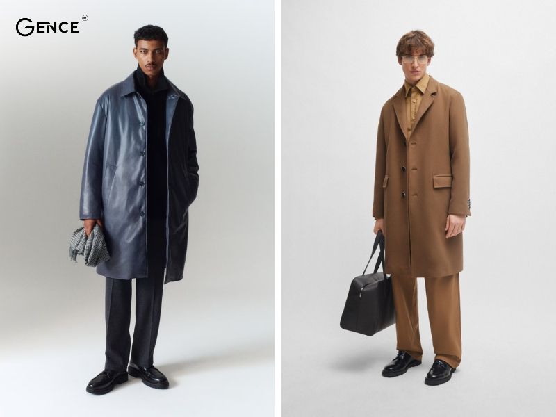 Style Hàn Quốc khi phối đồ với giày derby và áo trendcoat