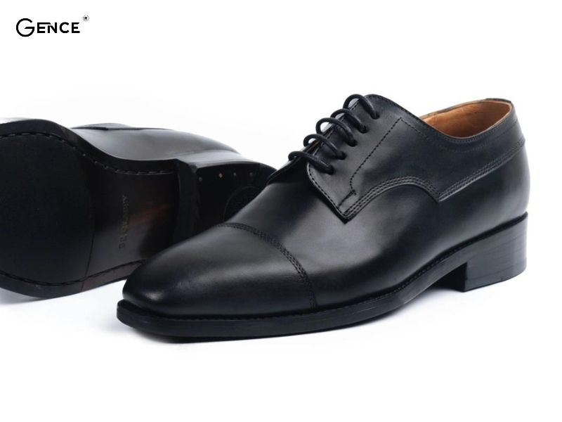 Giày derby captoe thanh lịch, nhẹ nhàng