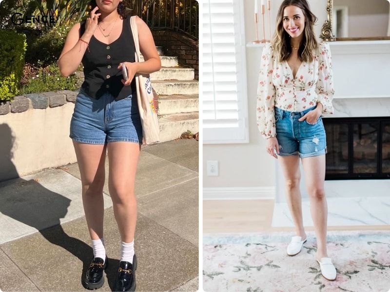 Chọn áo kiểu phối cùng giày loafer thể hiện style thời trang cá nhân